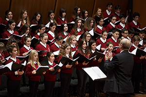 maestro del coro Ciro Visco, Coro di Voci Bianche dell’Accademia di Santa Cecilia (Natale InCanto) - 18 dicembre 2015, Auditorium Parco della Musica, Roma