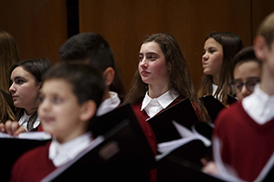 Coro di Voci Bianche dell’Accademia di Santa Cecilia (Natale InCanto) - 18 dicembre 2015, Auditorium Parco della Musica, Roma