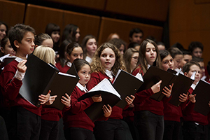 Coro di Voci Bianche dell’Accademia di Santa Cecilia (Natale InCanto) - 18 dicembre 2015, Auditorium Parco della Musica, Roma