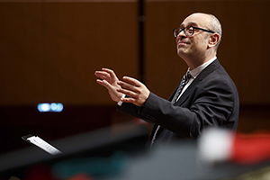 maestro del coro Ciro Visco (Natale InCanto) - 18 dicembre 2015, Auditorium Parco della Musica, Roma