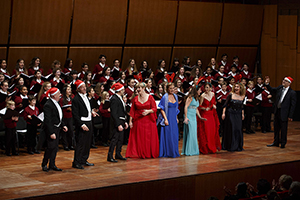 Ensemble Voci Italiane, maestro del coro Ciro Visco, Coro di Voci Bianche dell’Accademia di Santa Cecilia - 18 dicembre 2015, Auditorium Parco della Musica, Roma